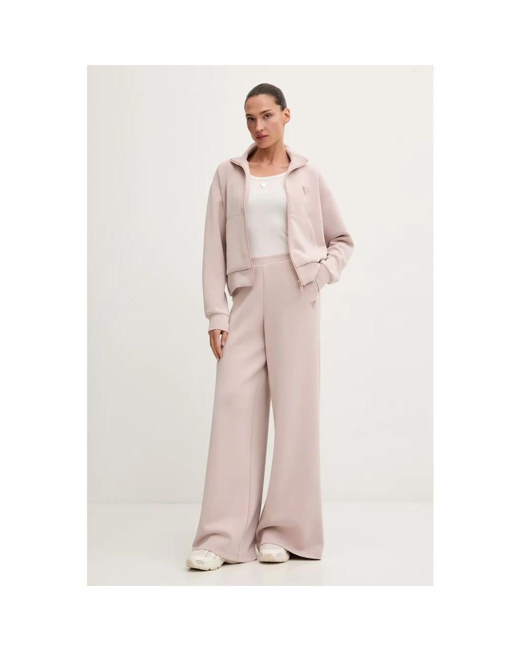 Sweatpants Guess de color Pink