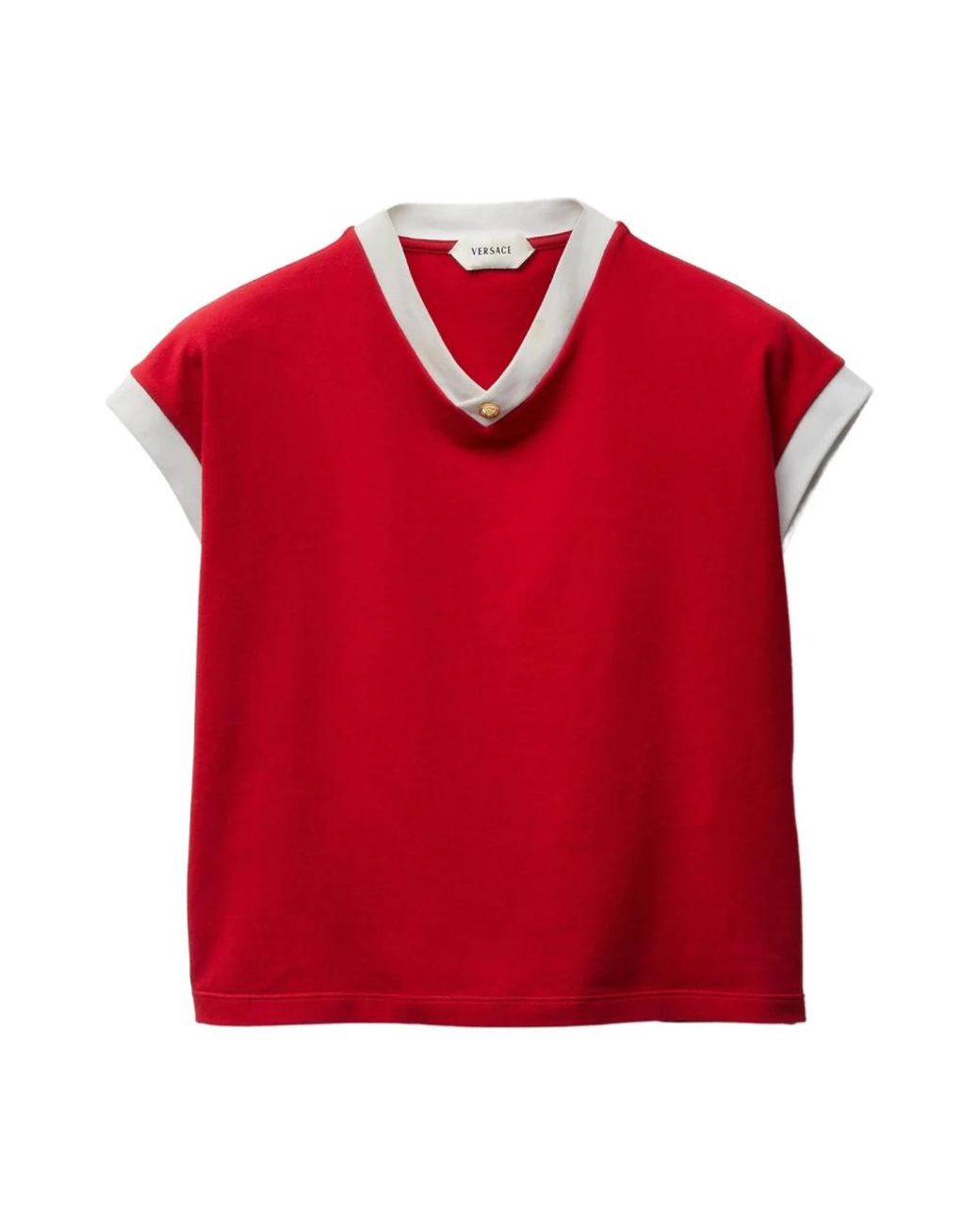 T-Shirts Versace de color Red