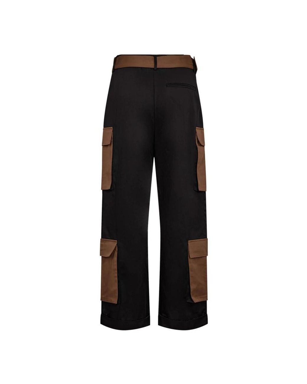 Haute L'Amitié Black Wide Trousers