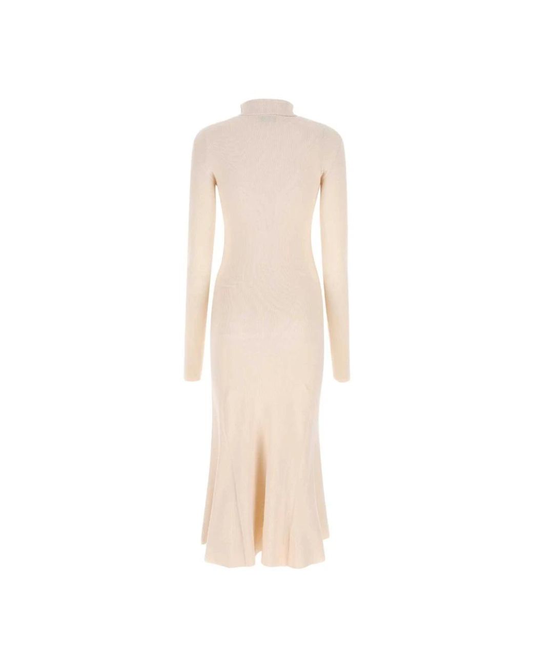 Balenciaga Natural Knitted Dresses