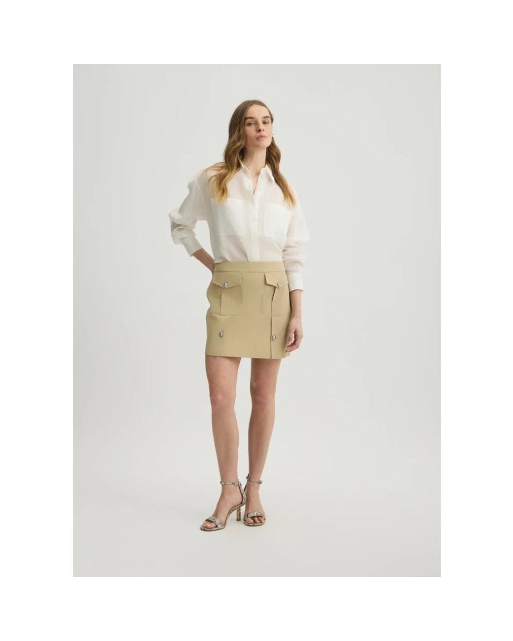 Liu Jo Natural Short Skirts