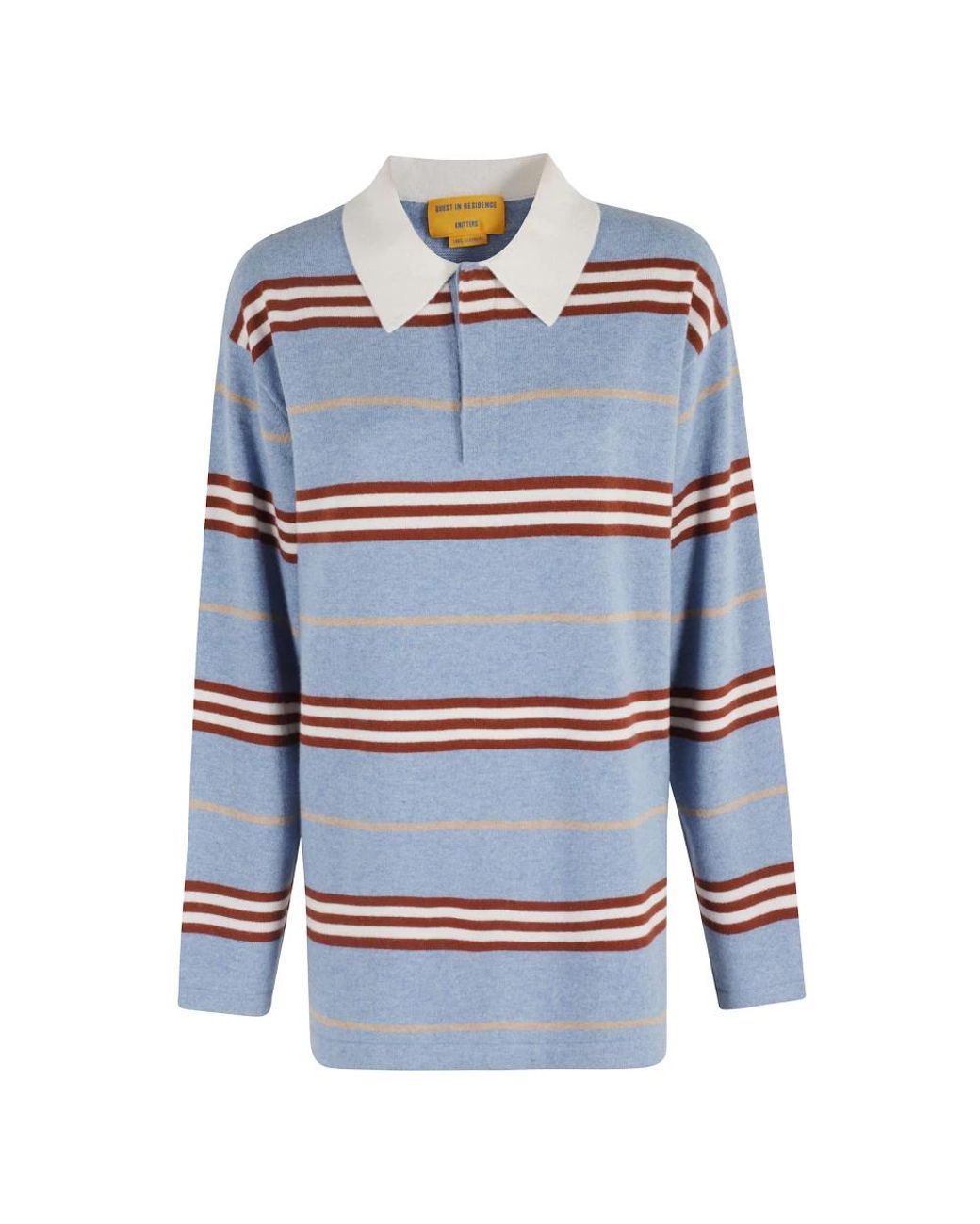 Guest In Residence Blue Cashmere Knitwear