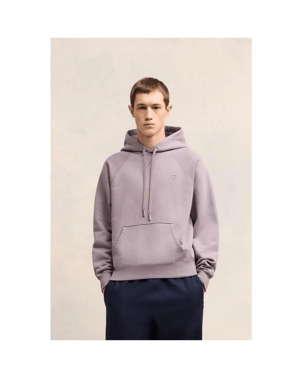 Hoodies AMI de hombre de color Purple