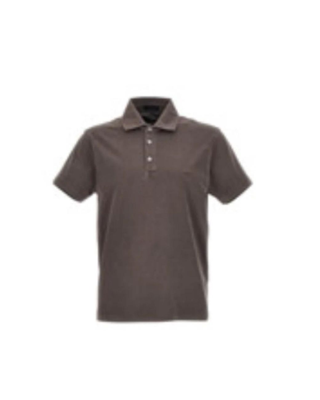 Fay Brown Polo Shirts for men