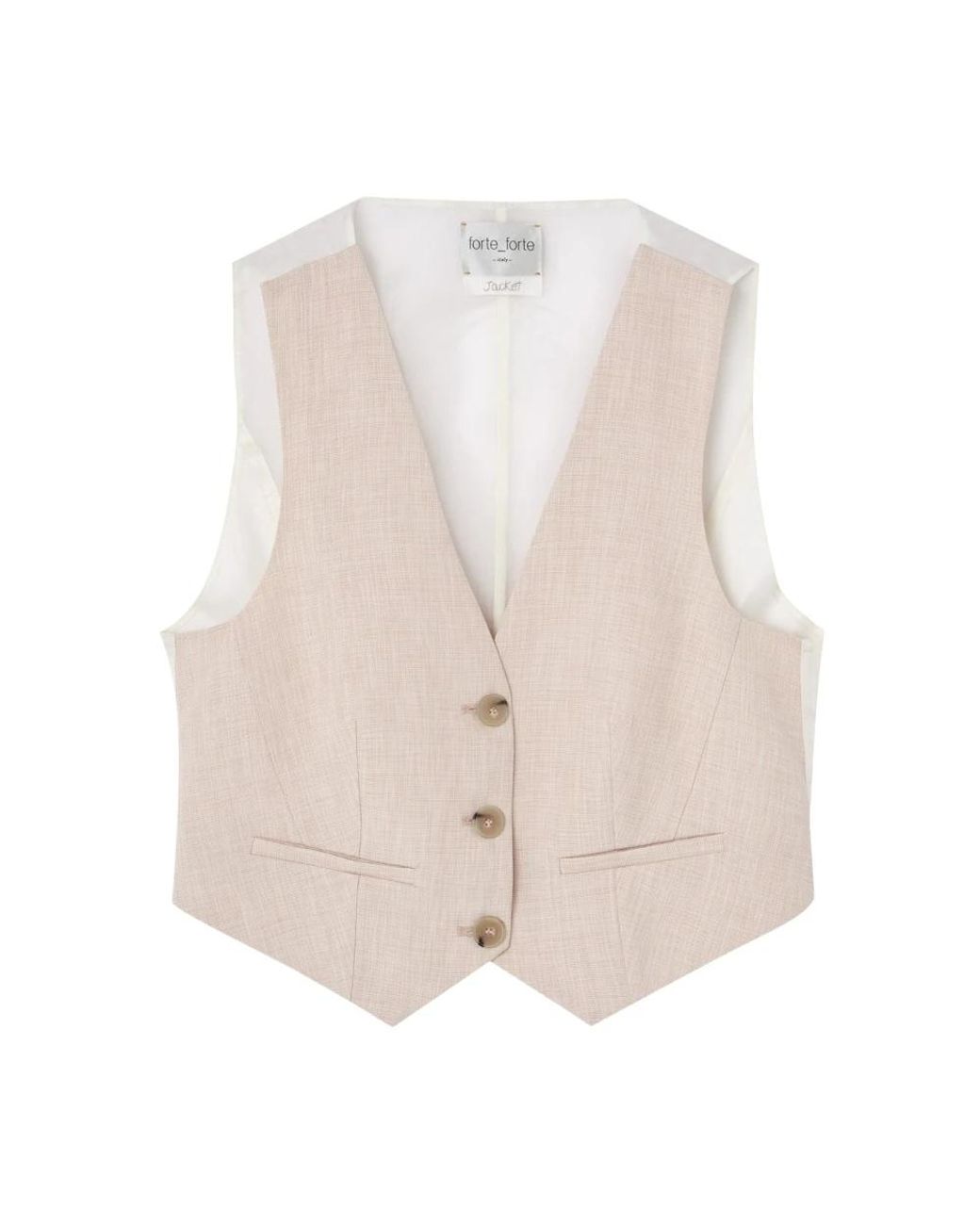 Forte_forte Natural Waistcoats