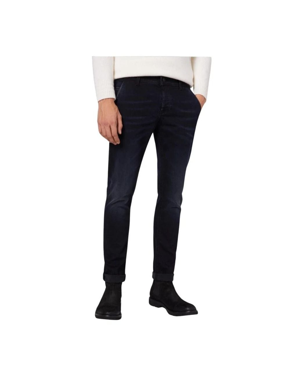 Dondup Blue Slim Fit Jeans for men