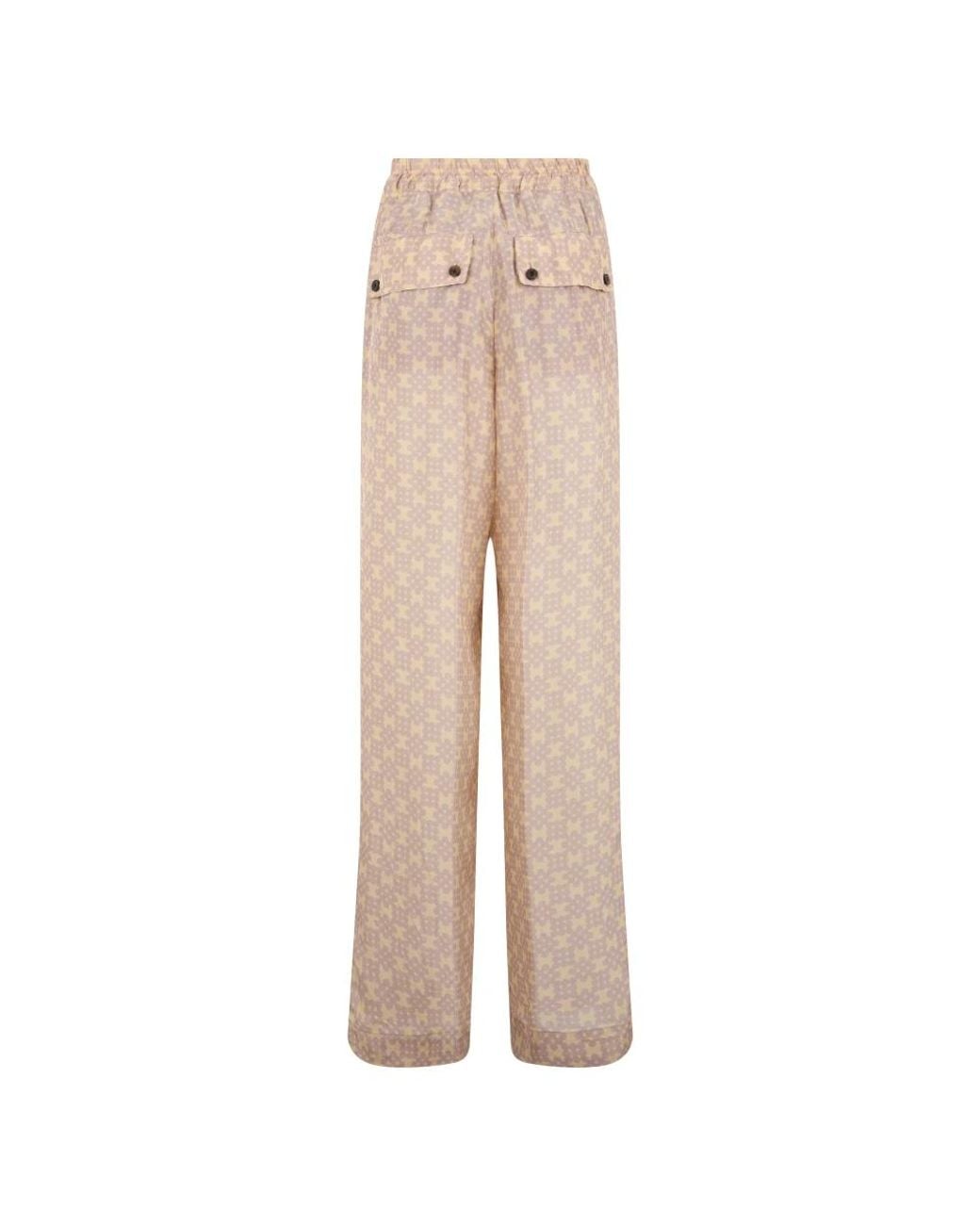 Dries Van Noten Natural Wide Trousers for men