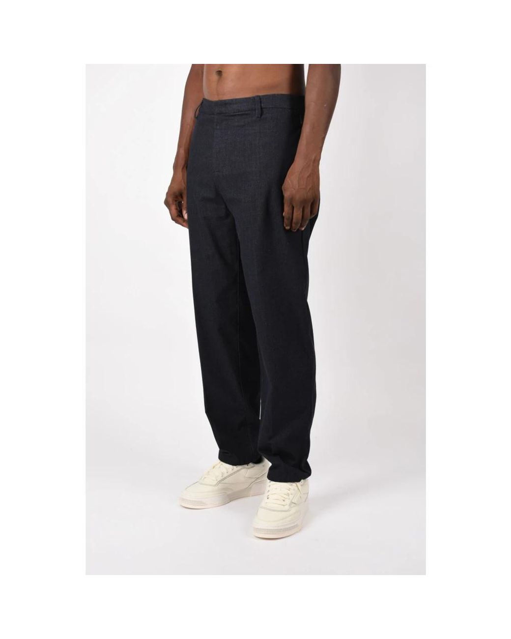 Dondup Black Suit Trousers for men