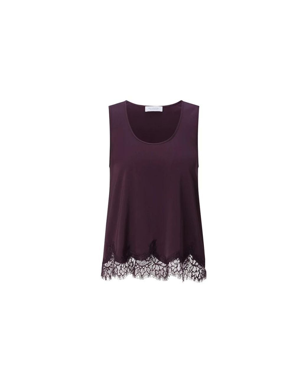 Rich & Royal Purple Sleeveless Tops