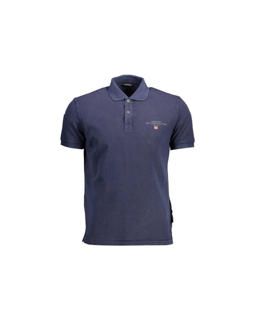 Napapijri Blue Polo Shirts for men