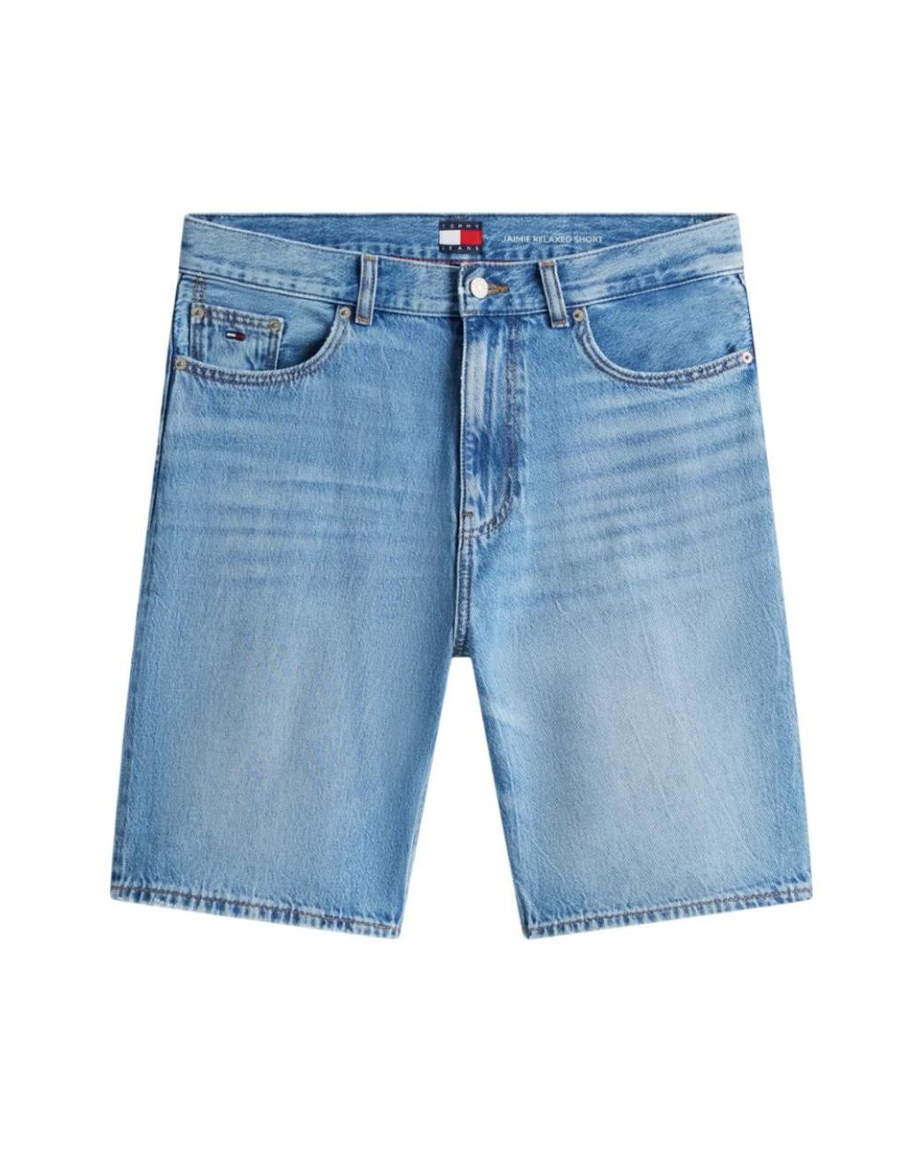 Tommy Hilfiger Blue Denim Shorts for men