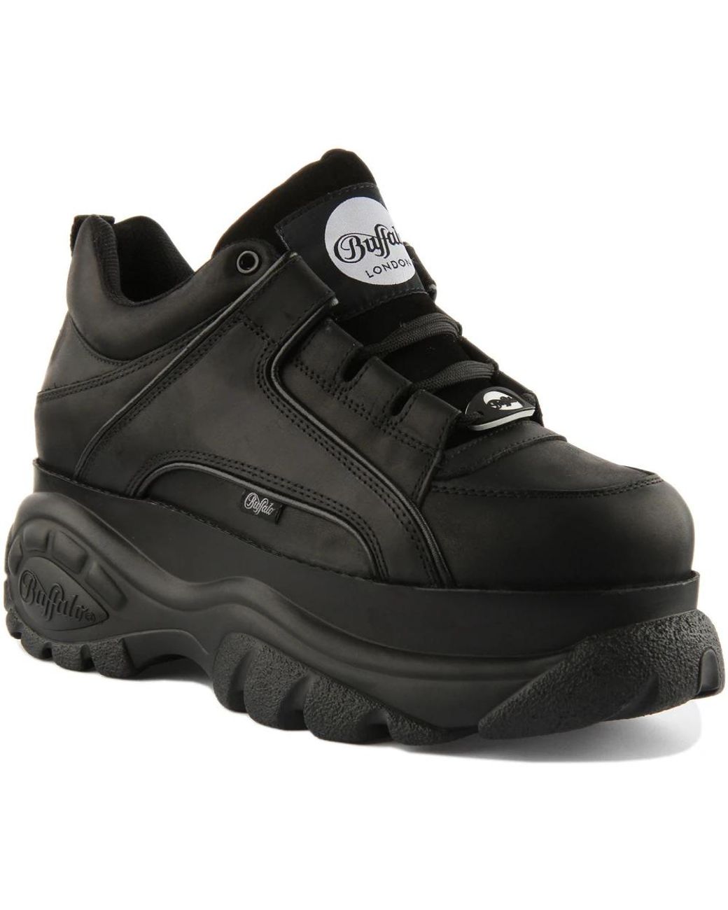 Buffalo Black Sneakers for men