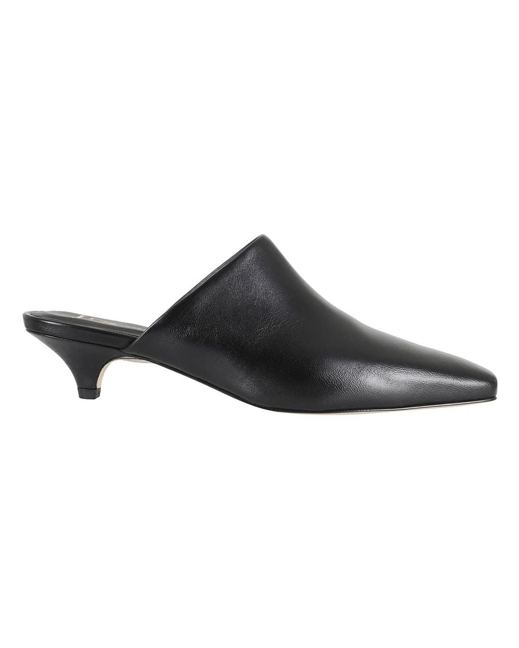 Giampaolo Viozzi Black Heeled Mules