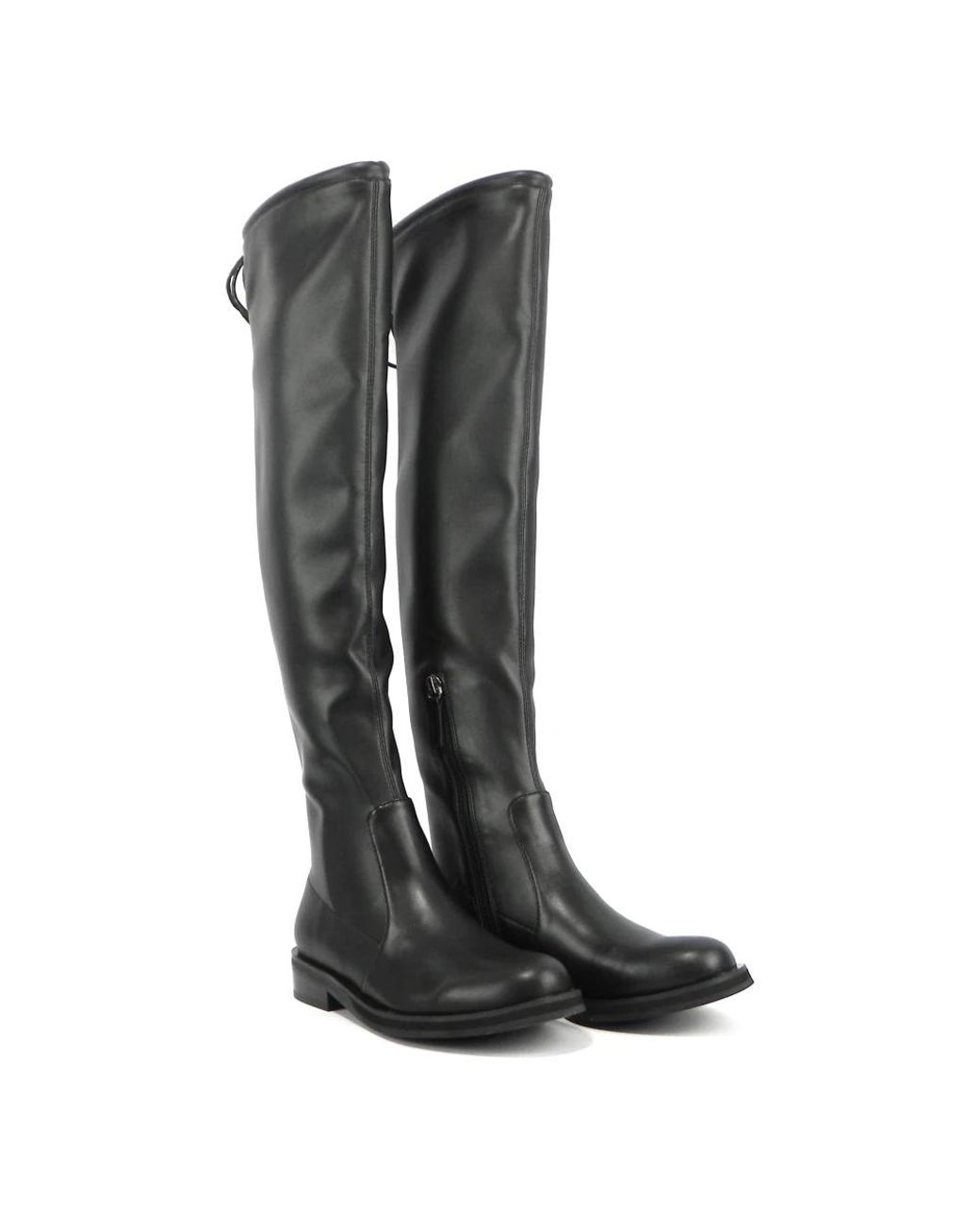 Bibi Lou Black Over-The-Knee Boots