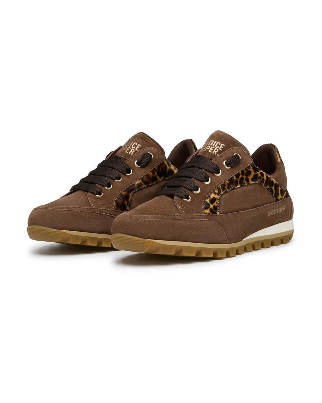Candice Cooper Brown Sneakers