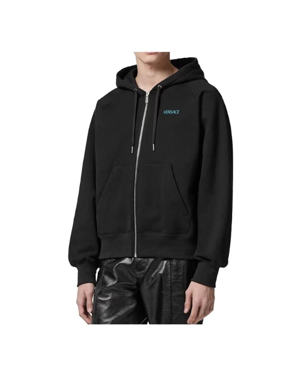 Versace Zip-Throughs in het Blue voor heren