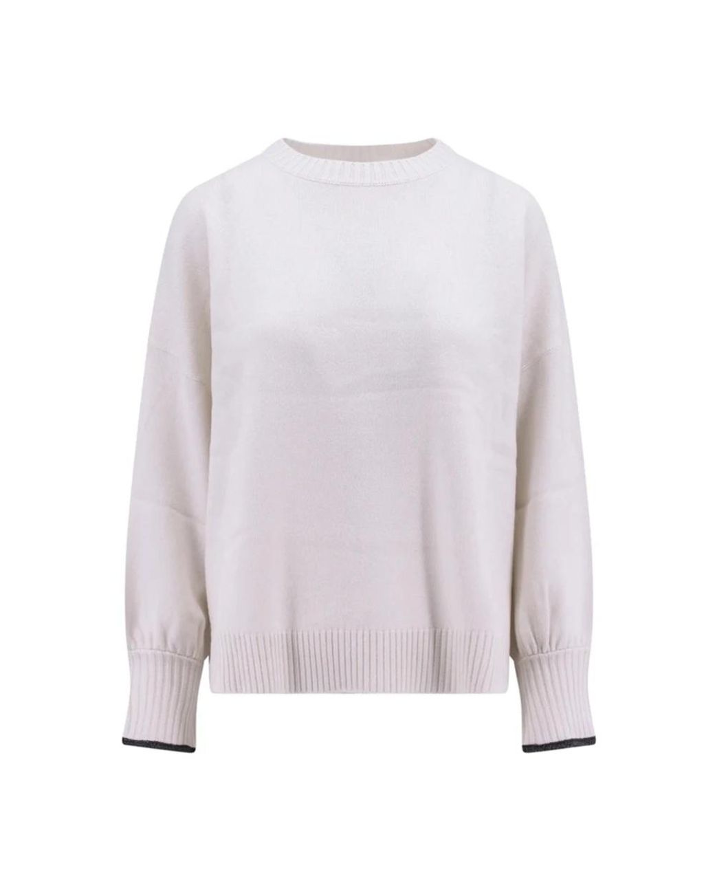 Brunello Cucinelli Purple Round-Neck Knitwear