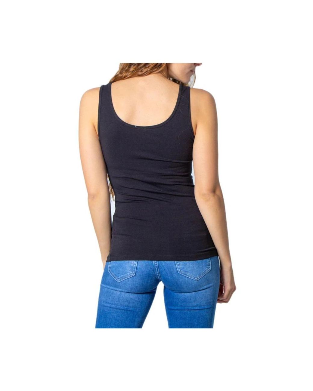 Sleeveless Tops ONLY de color Blue