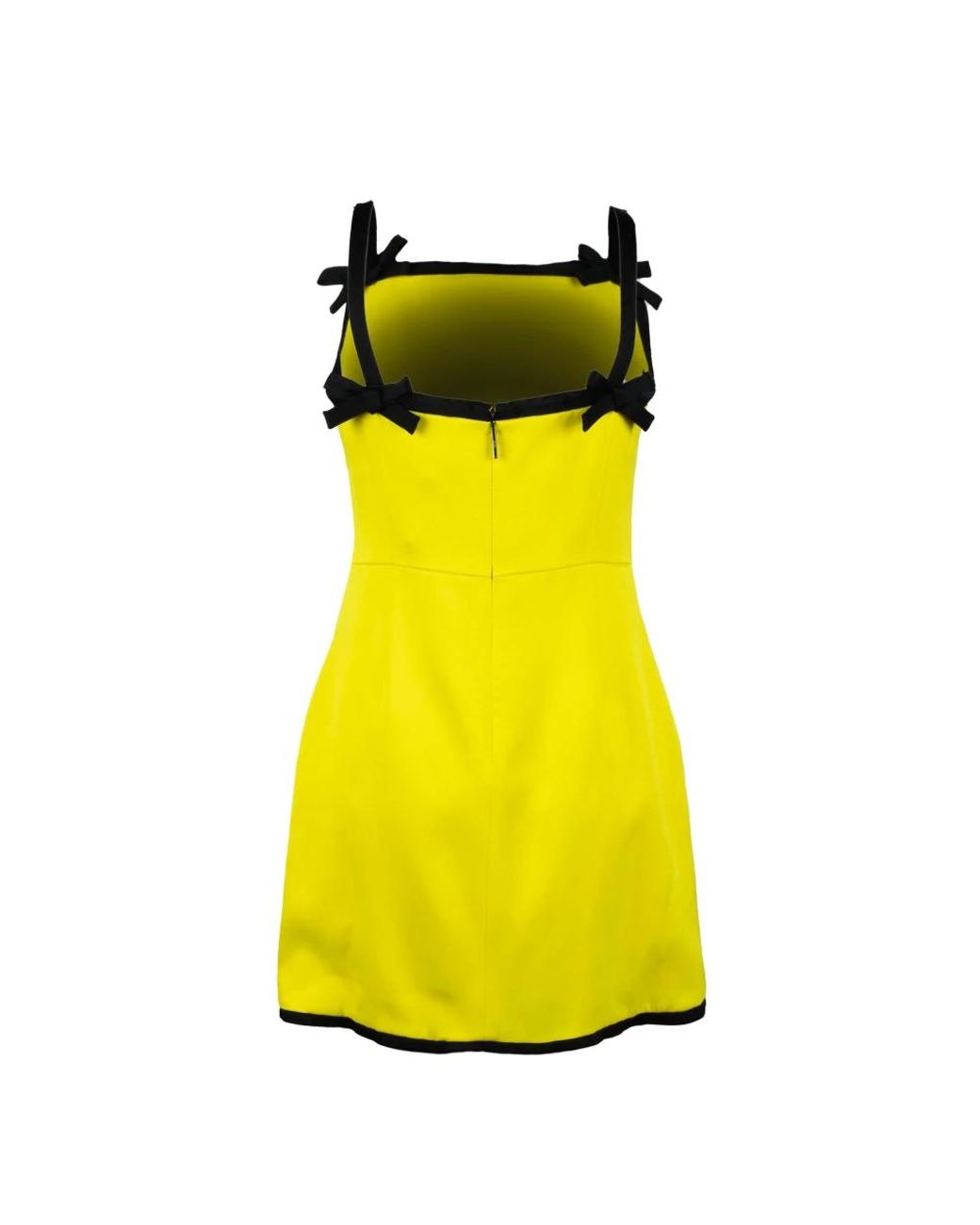 MSGM Kleedjes ,Geel ,Damesjurk in het Yellow