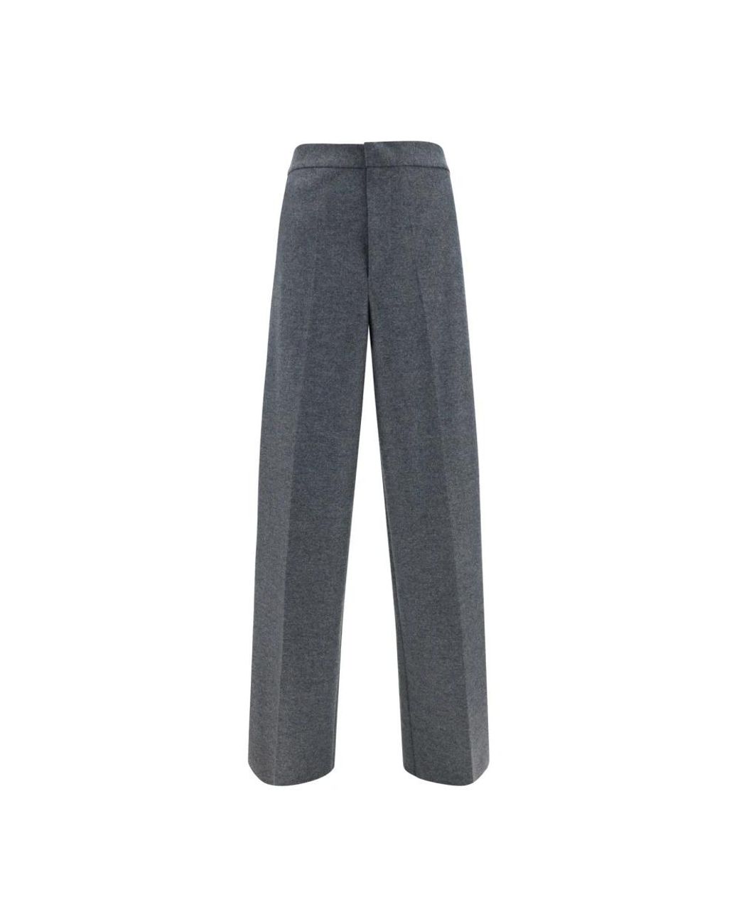 Jil Sander Blue Straight Trousers for men