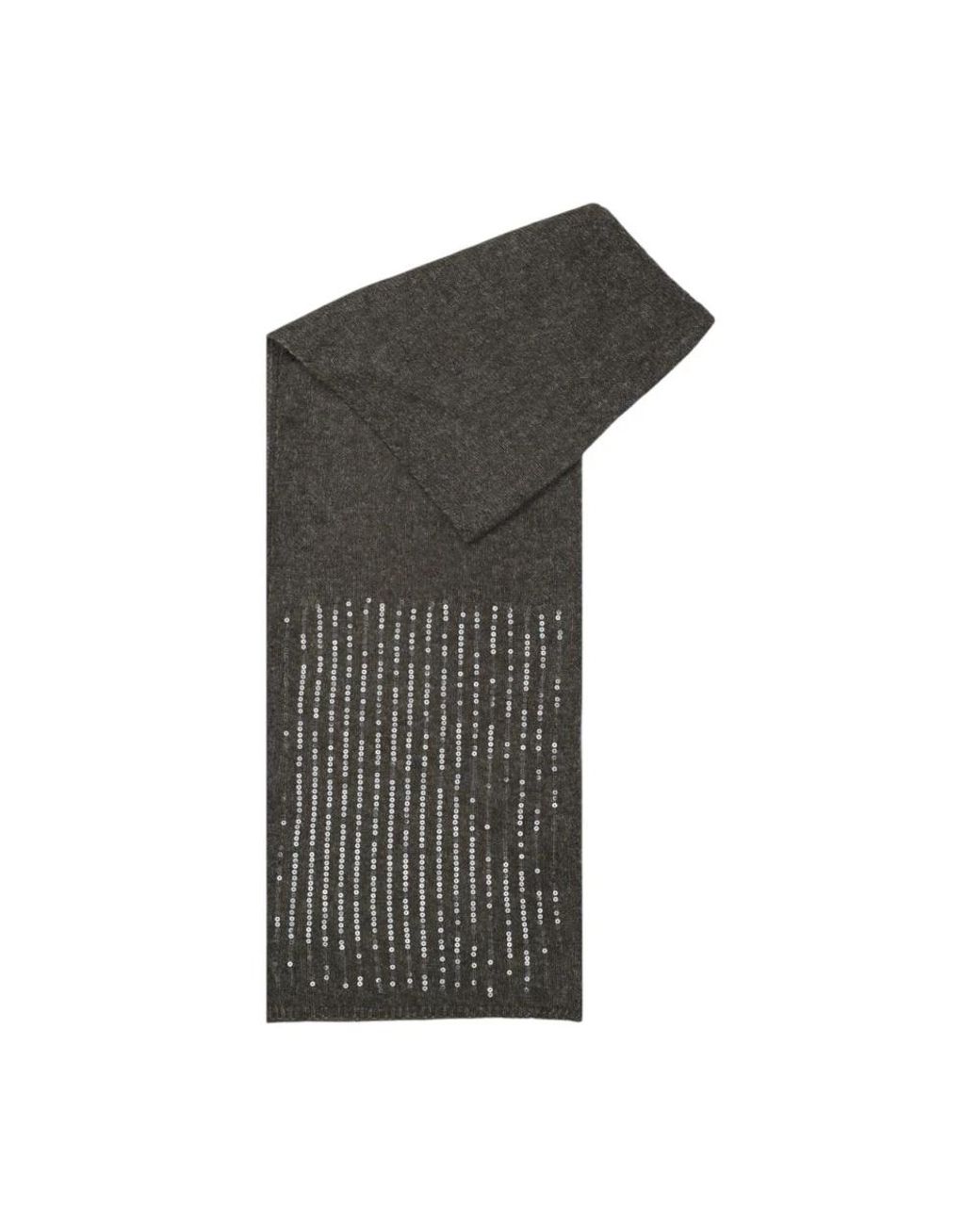 Pieces Gray Winter Scarves