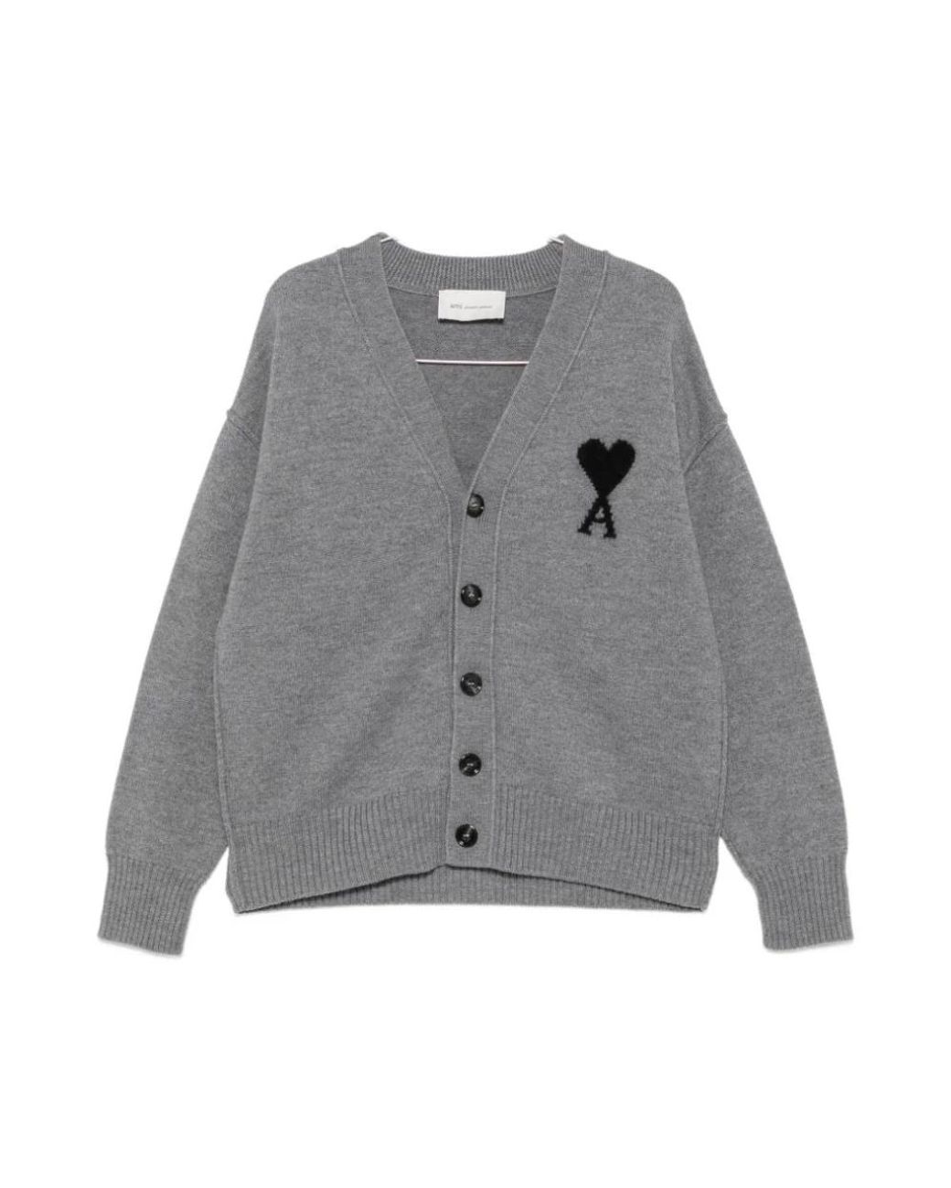 Cardigans AMI de color Gray