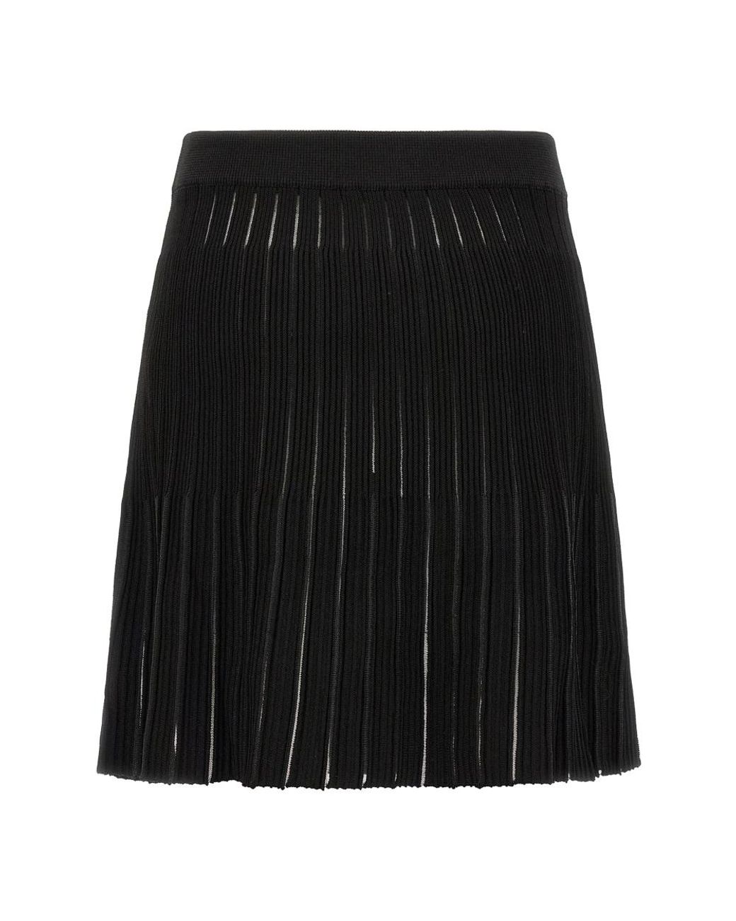 Balmain Black Short Skirts