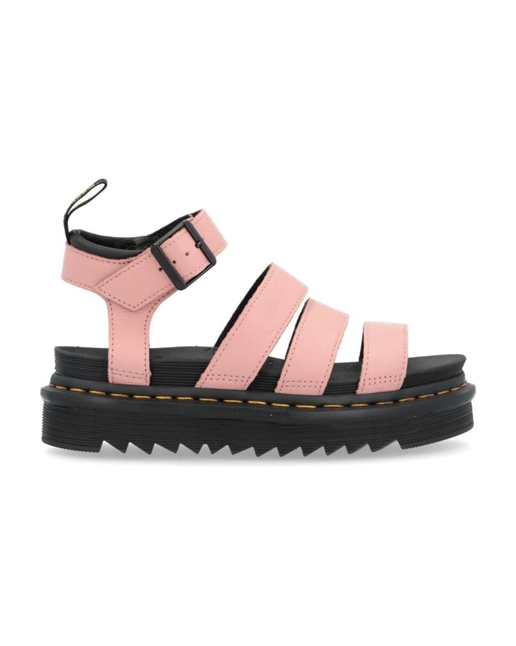 Dr. Martens Pink Flat Sandals