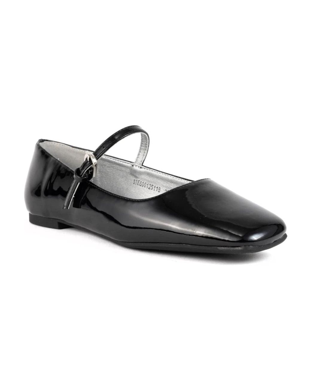 Stella York Black Ballerina Shoes