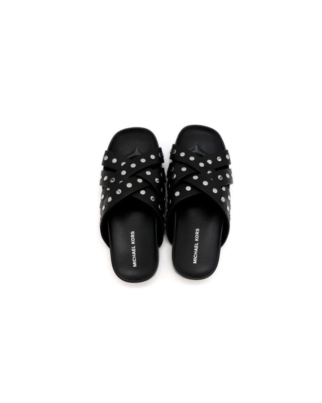 Michael Kors Black Sliders