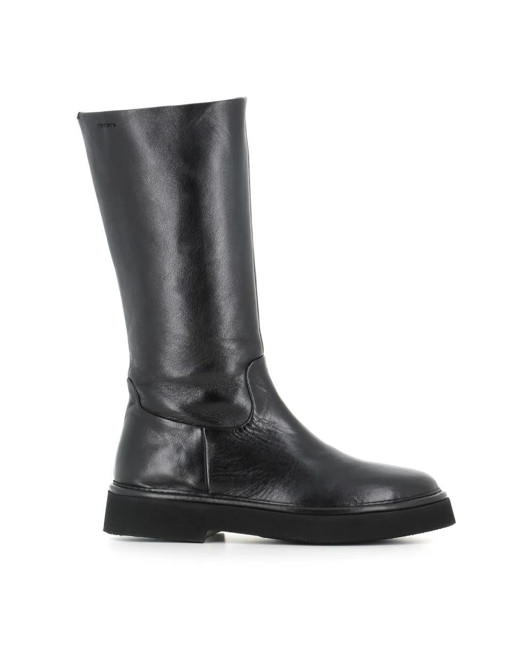 Alexander Hotto Black High Boots