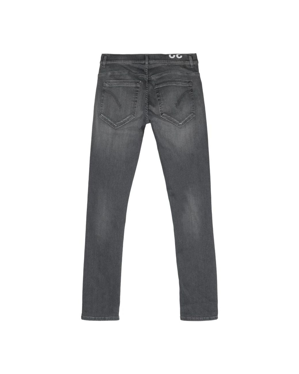 Dondup Gray Slim Fit Jeans for men
