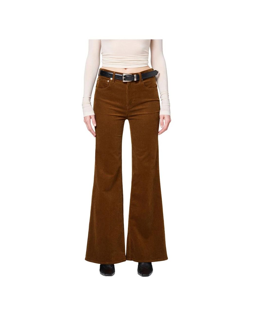Citizens of Humanity Brown Wide Trousers