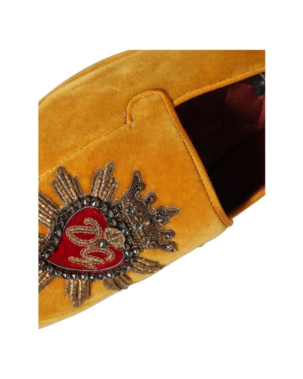 Dolce & Gabbana Orange Loafers for men