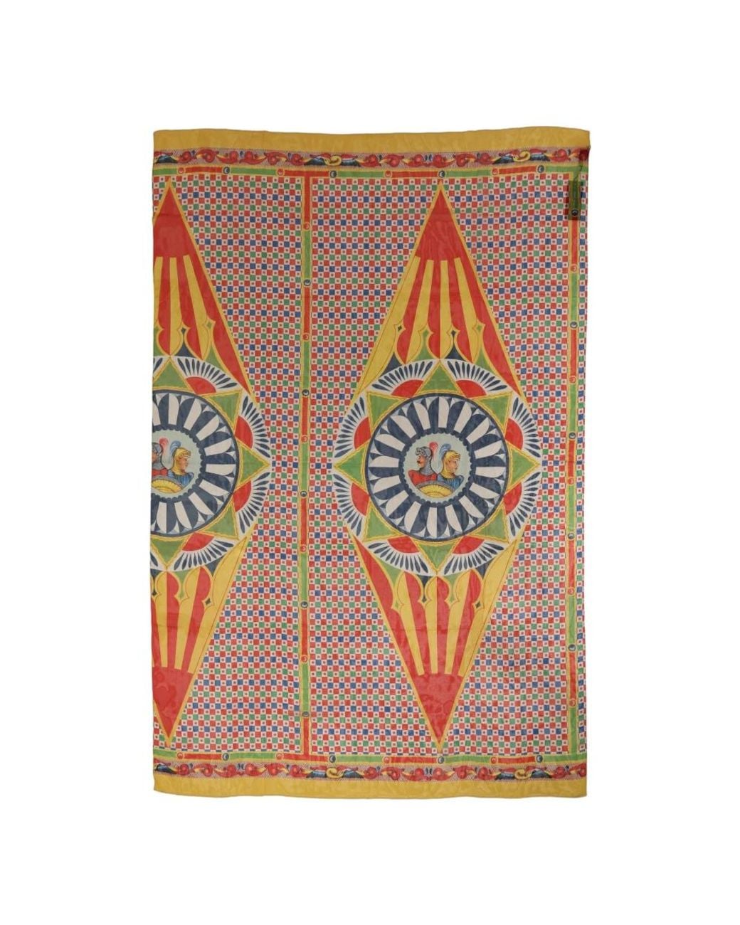 Dolce & Gabbana Orange Silk Scarves