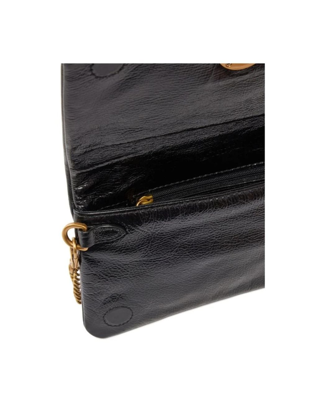 Pinko Black Cross Body Bags