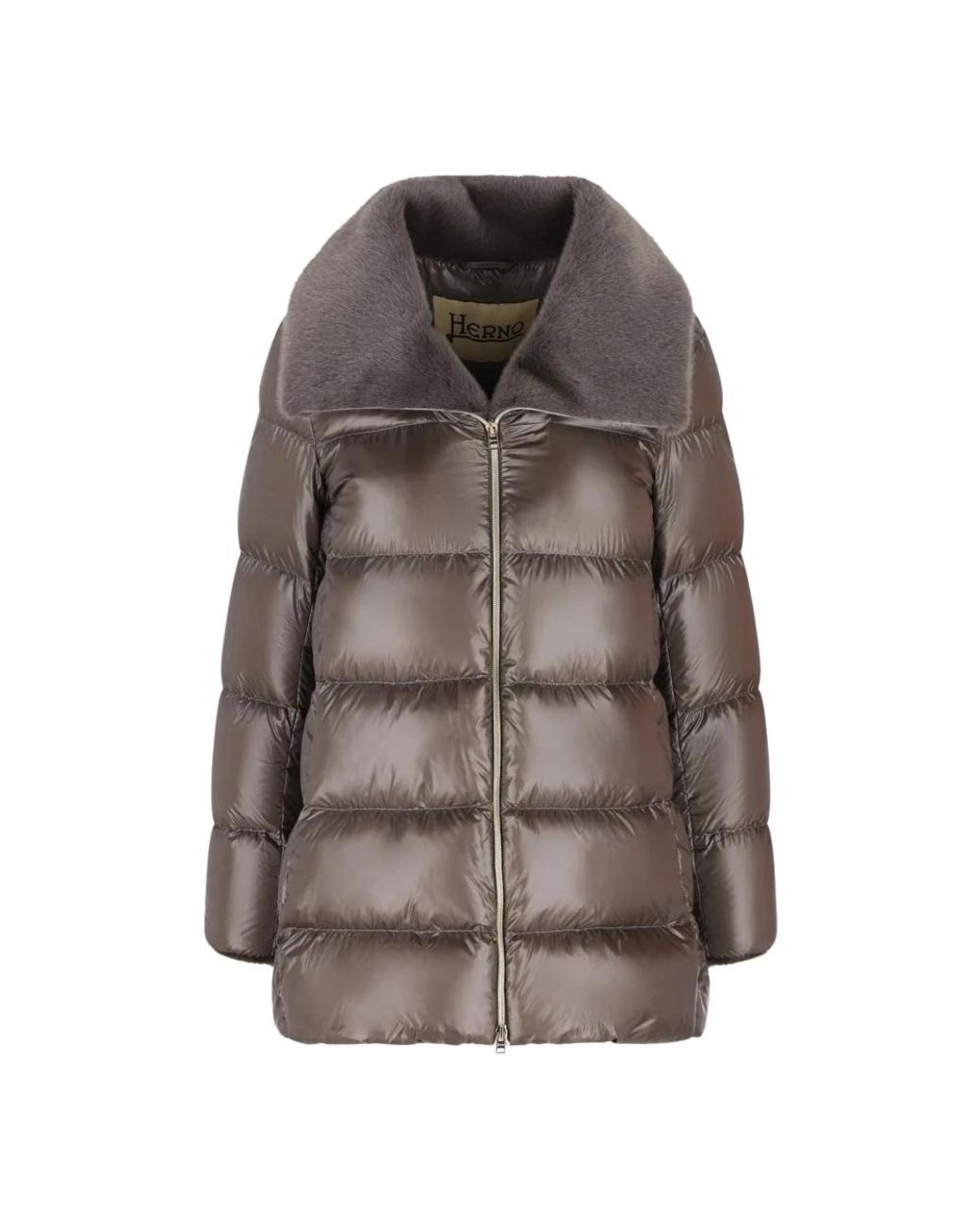 Herno Brown Winter Jackets