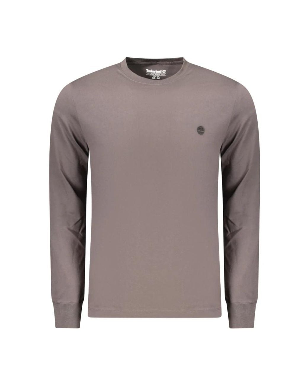 Timberland Gray Long Sleeve T-Shirts for men