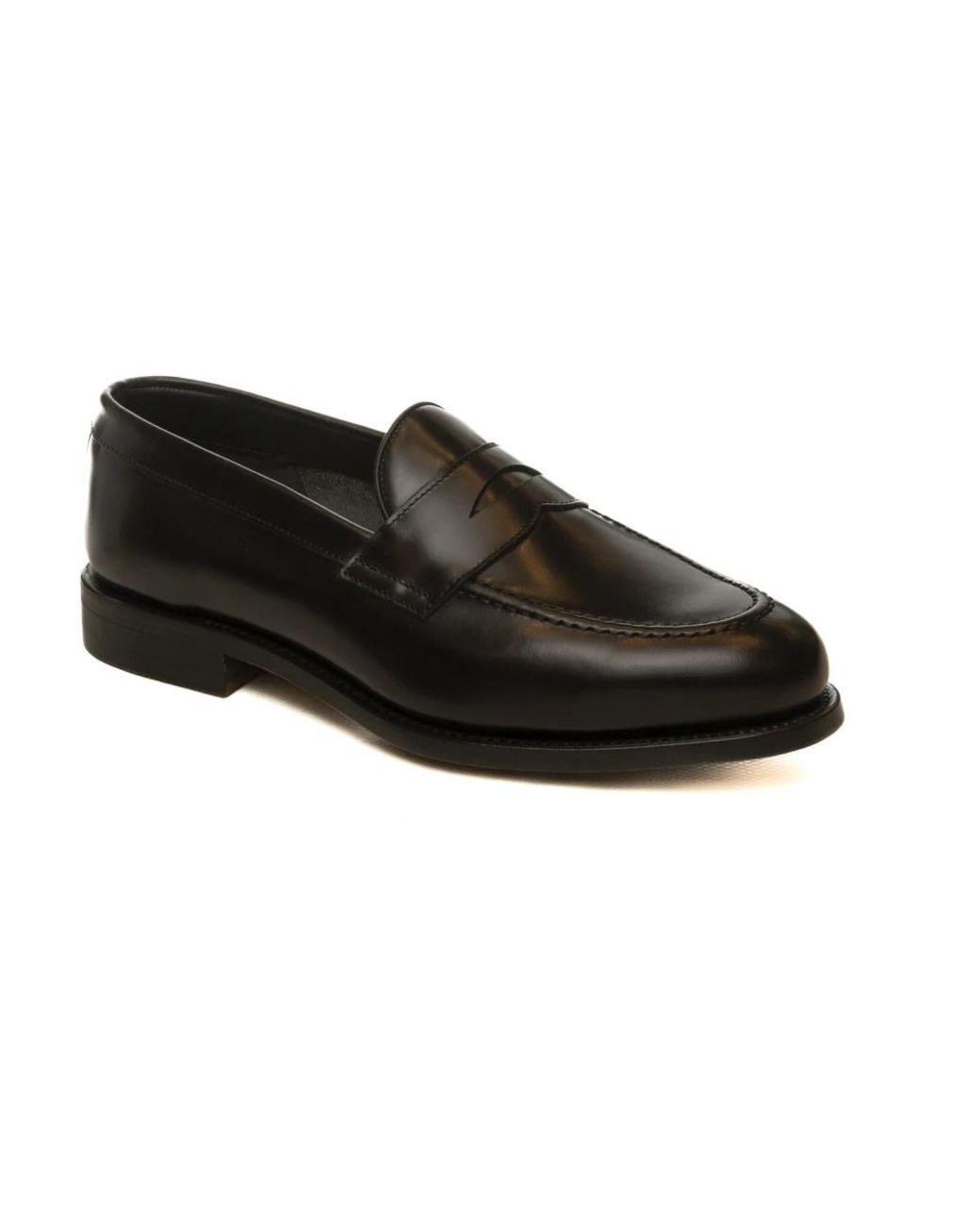 BERWICK  1707 Black Loafers for men