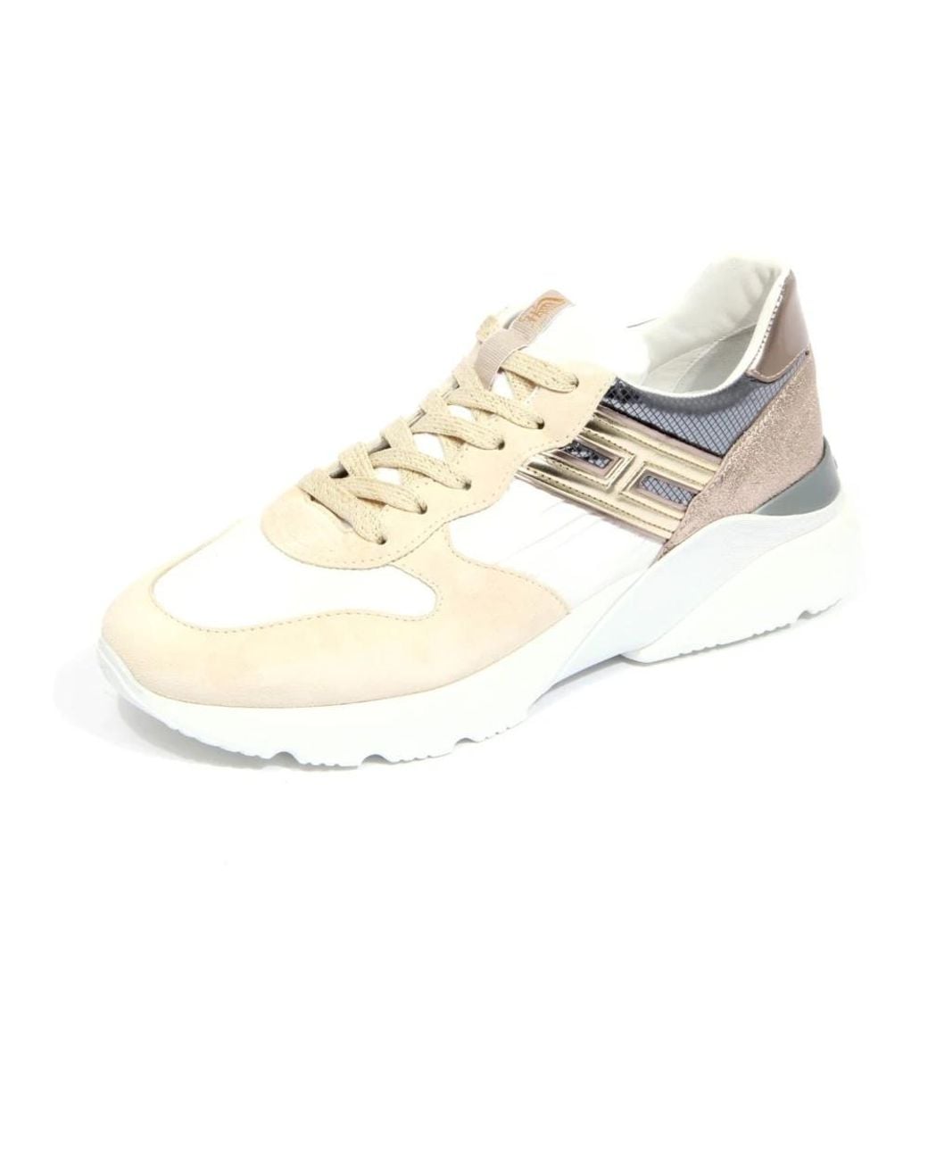 Hogan Metallic Sneakers