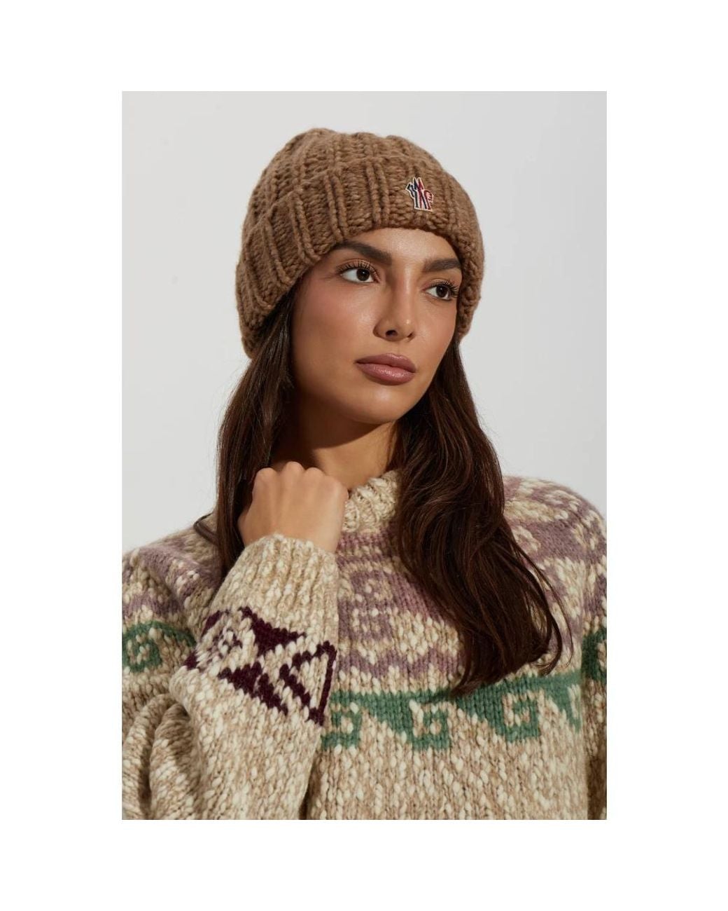 Beanies Moncler en coloris Brown