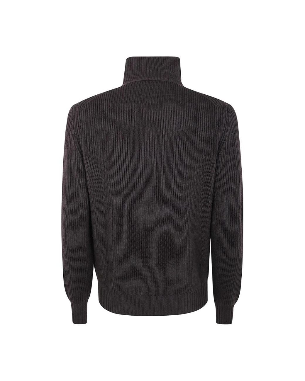 FILIPPO DE LAURENTIIS Gray Turtlenecks for men