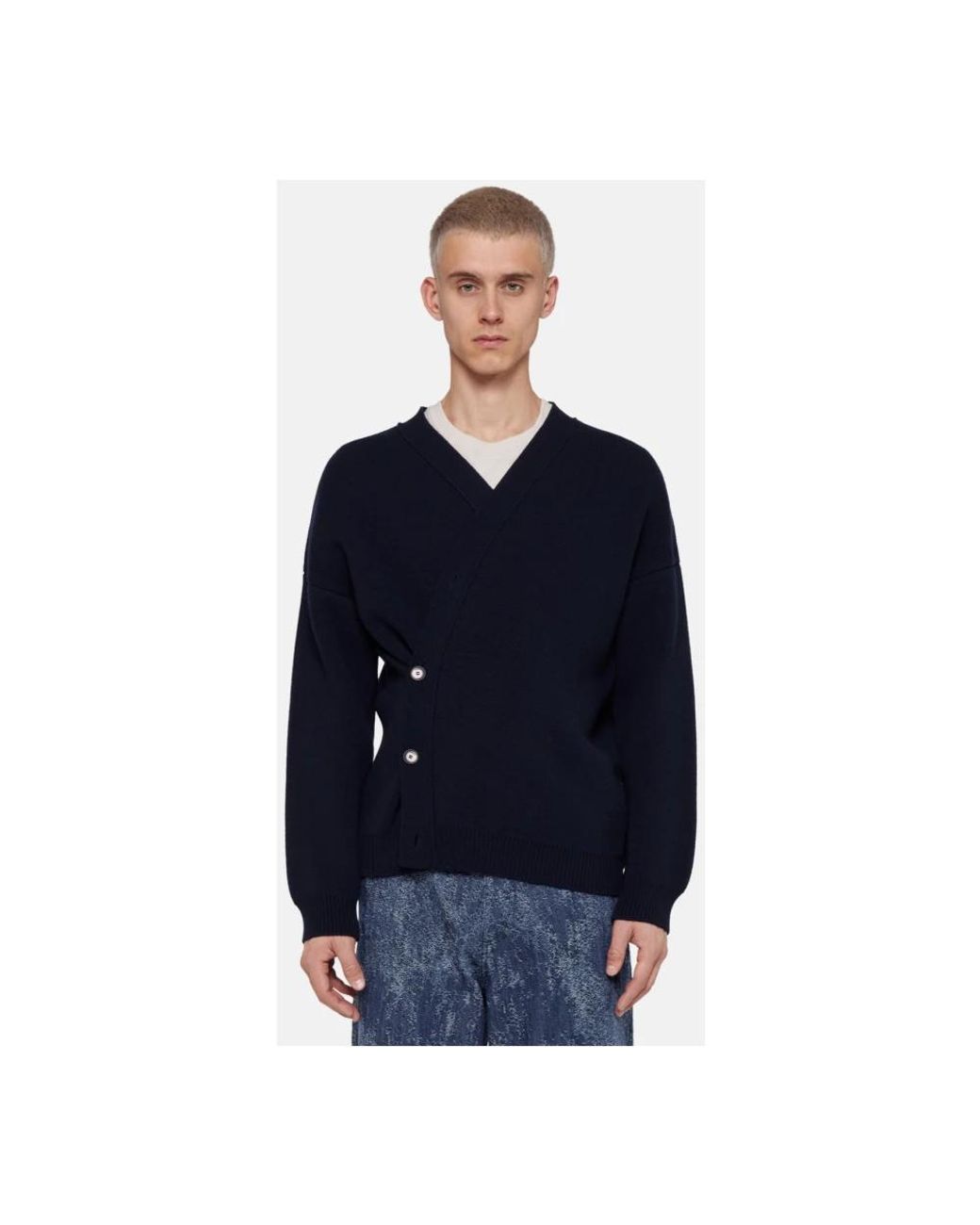 Laneus Blue Cardigans for men