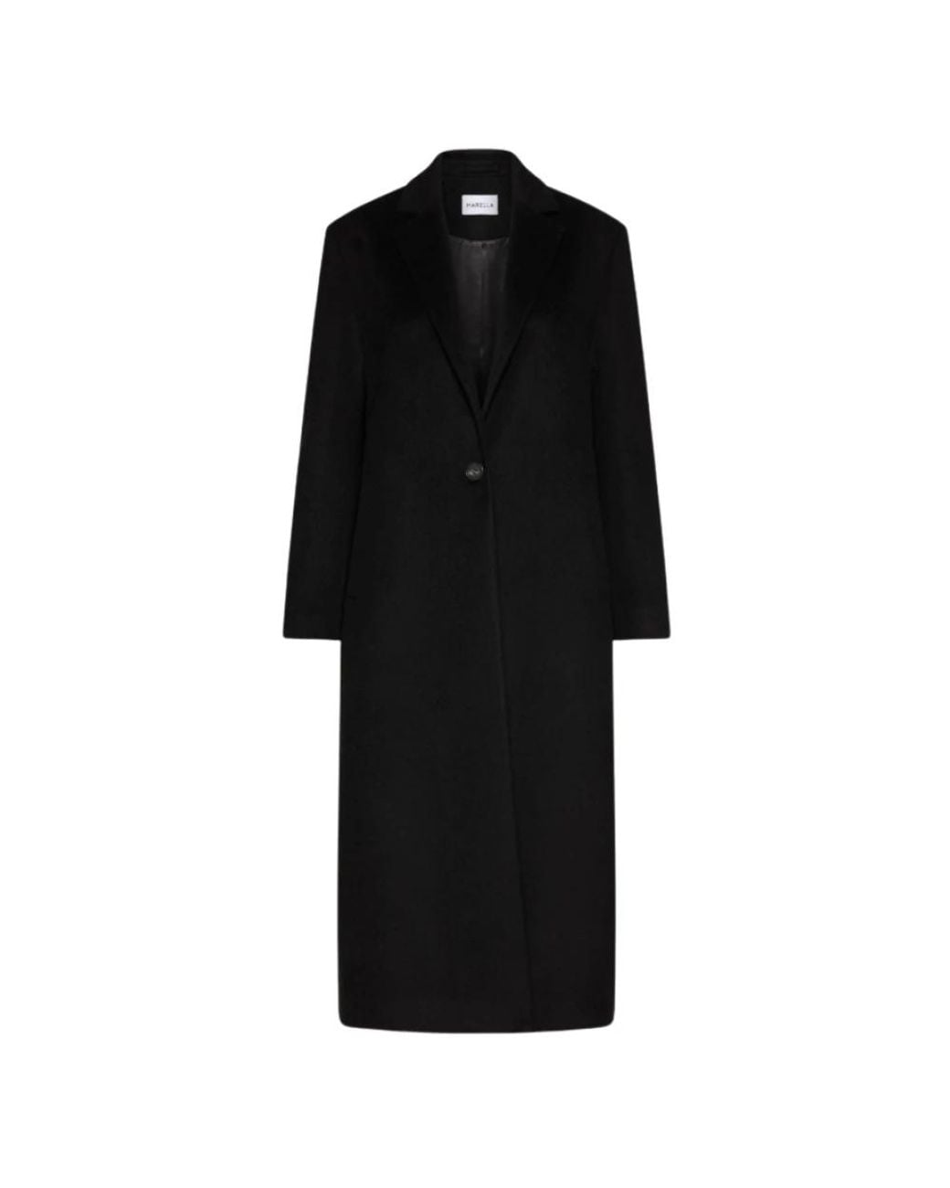 Marella Black Single-Breasted Coats