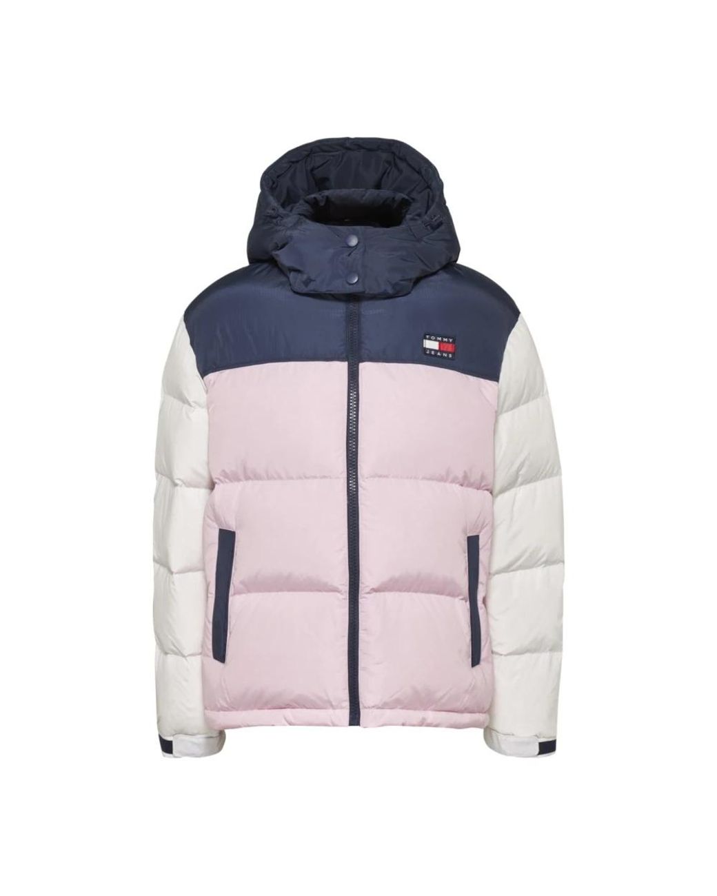 Tommy Hilfiger Jassen ,Veelkleurig ,Parka Jas in het Blue