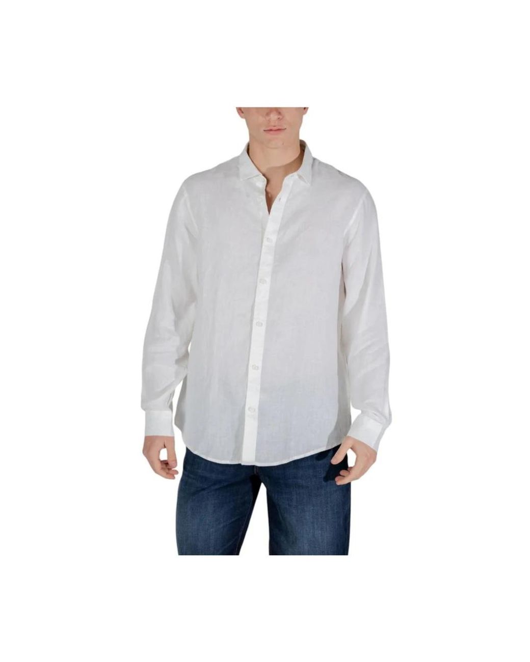 ARMANI EXCHANGE Gray Casual Shirts for men