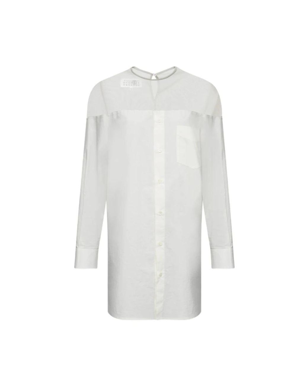 MM6 by Maison Margiela White Tunics