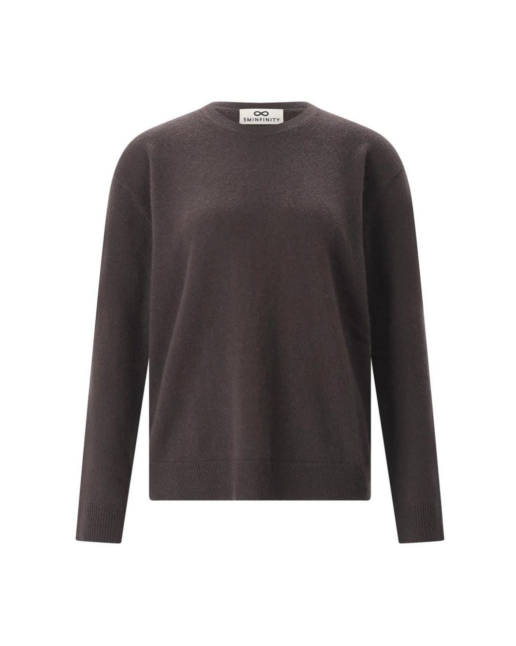 SMINFINITY Gray Cashmere Knitwear