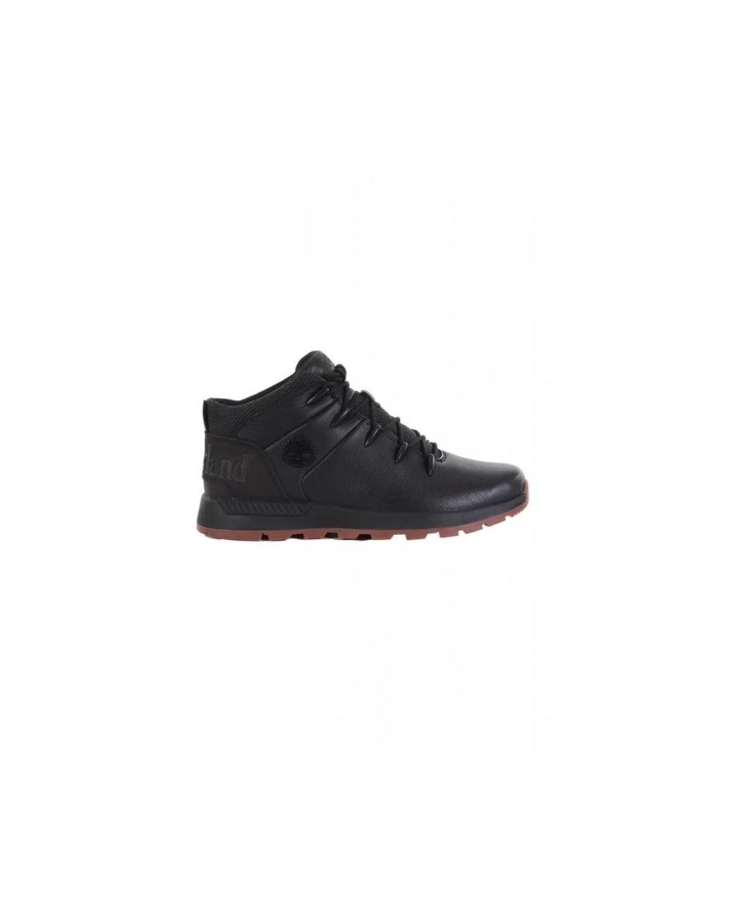 Timberland Black Lace-Up Boots for men