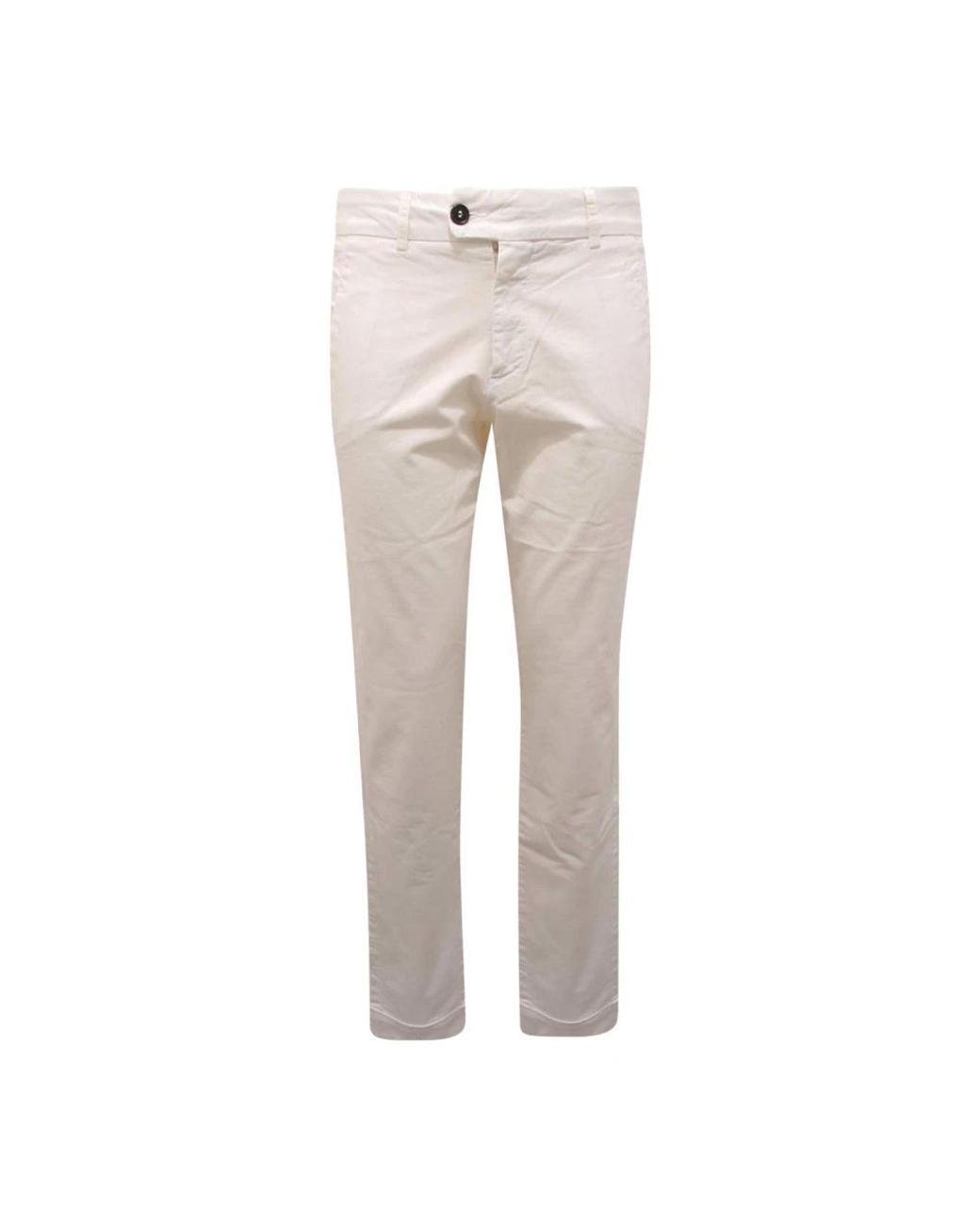 Peuterey Gray Slim-Fit Trousers